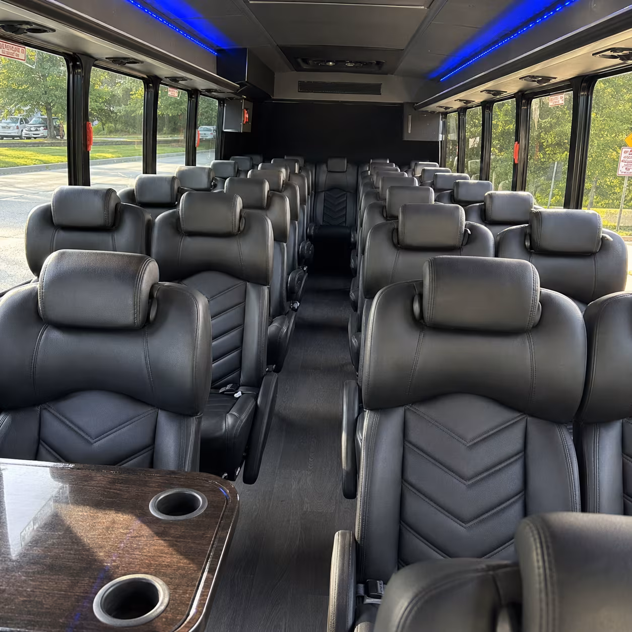 fontana prom transportation onboard seating