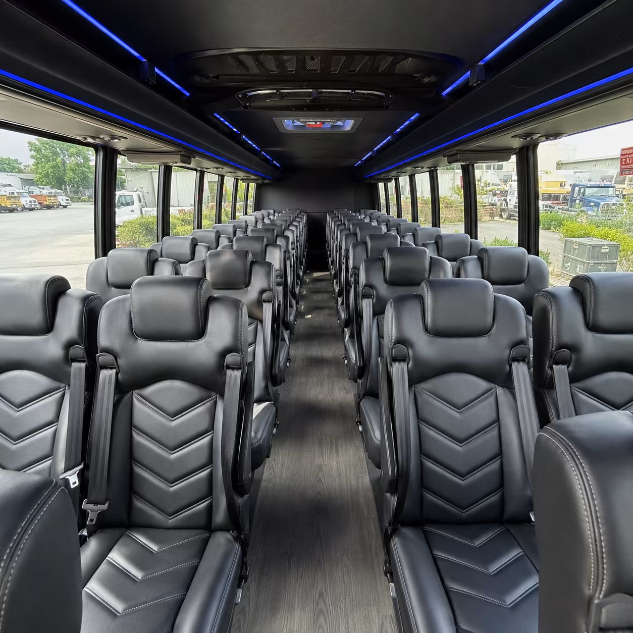 fontana school event transportation onboard seating